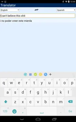 Translator app android App screenshot 2
